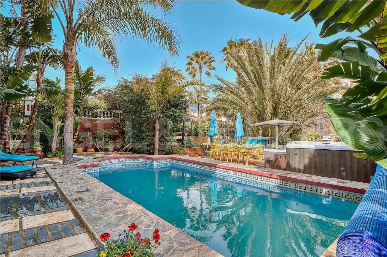 Majestic Villa By The Beach Heated Private Pool & Jacuzzi Benalmádena Buitenkant foto